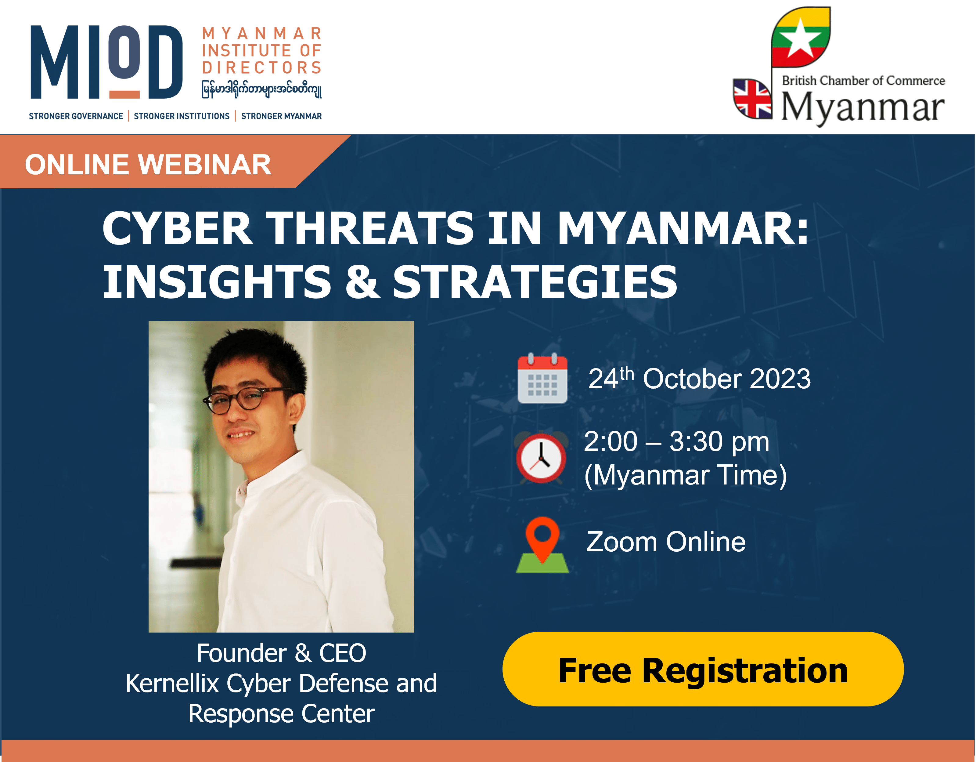 Webinar: Cyber Threats in Myanmar: Insights & Strategies
