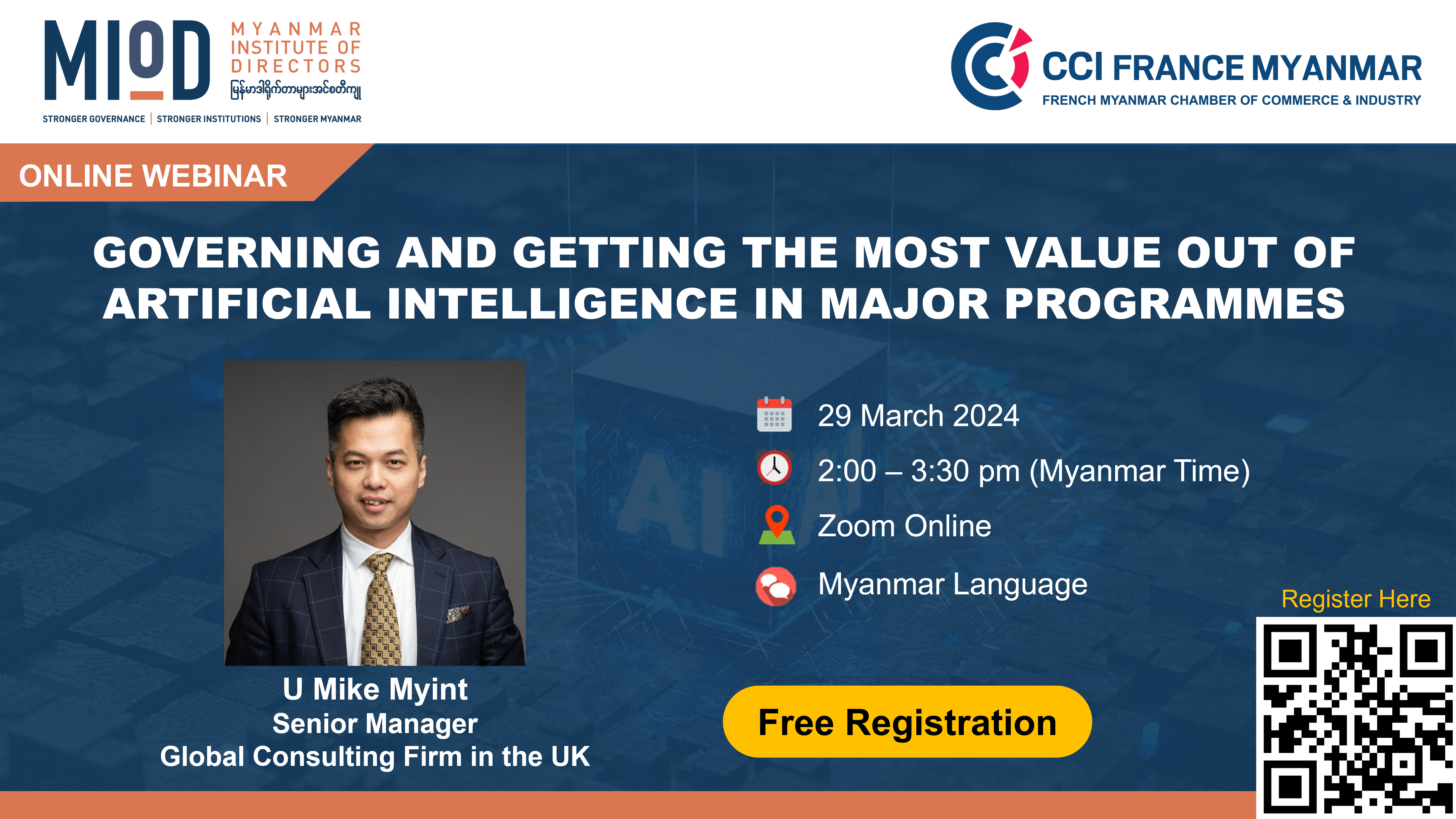 Joint webinar: Governing and Getting the Most Value Out of Artificial Intelligence in Major Programmes