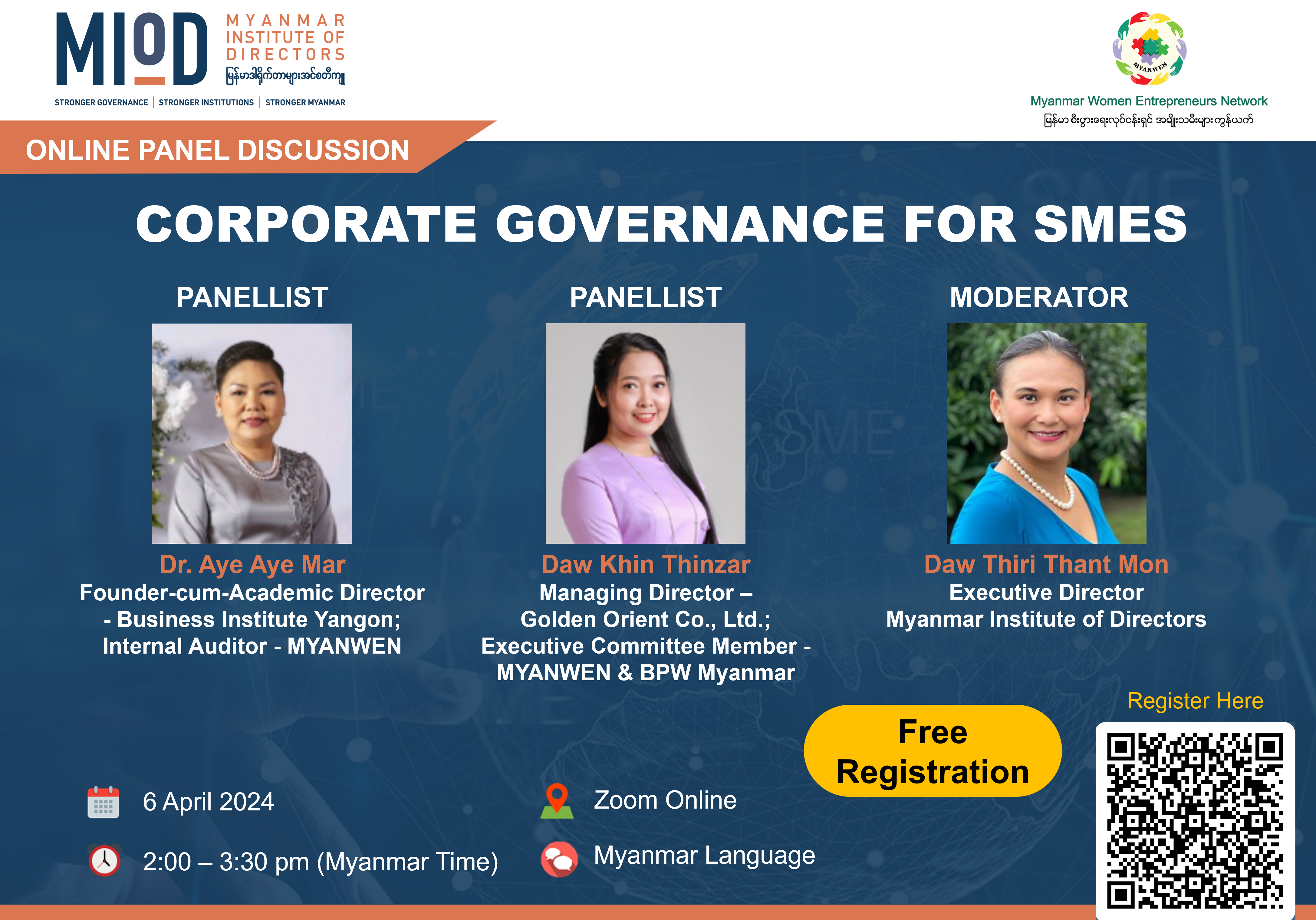 Online Panel Discussion: Corporate Governance for SMEs