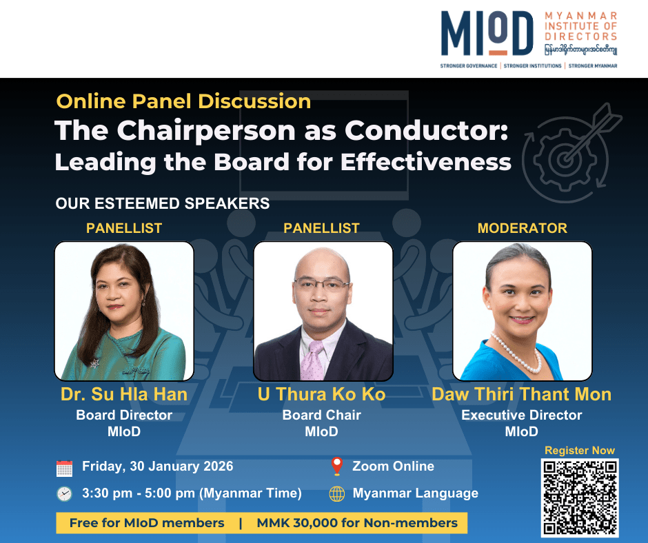 The Chairperson as Conductor: Leading the Board for Effectiveness
